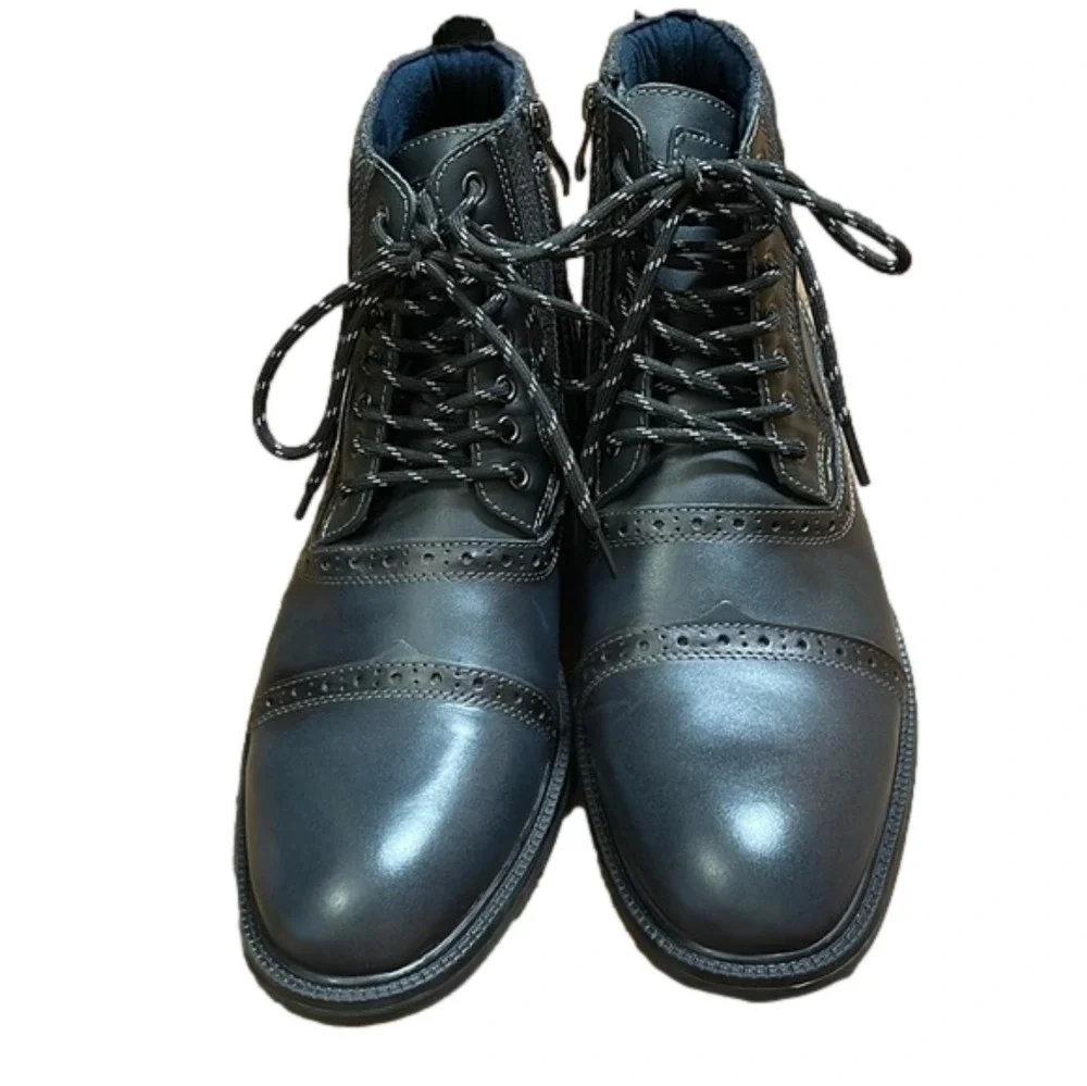 Arkbird Chelsea Boots Stylish and Comfort Leather Oxfords Ankle Boots Size 10